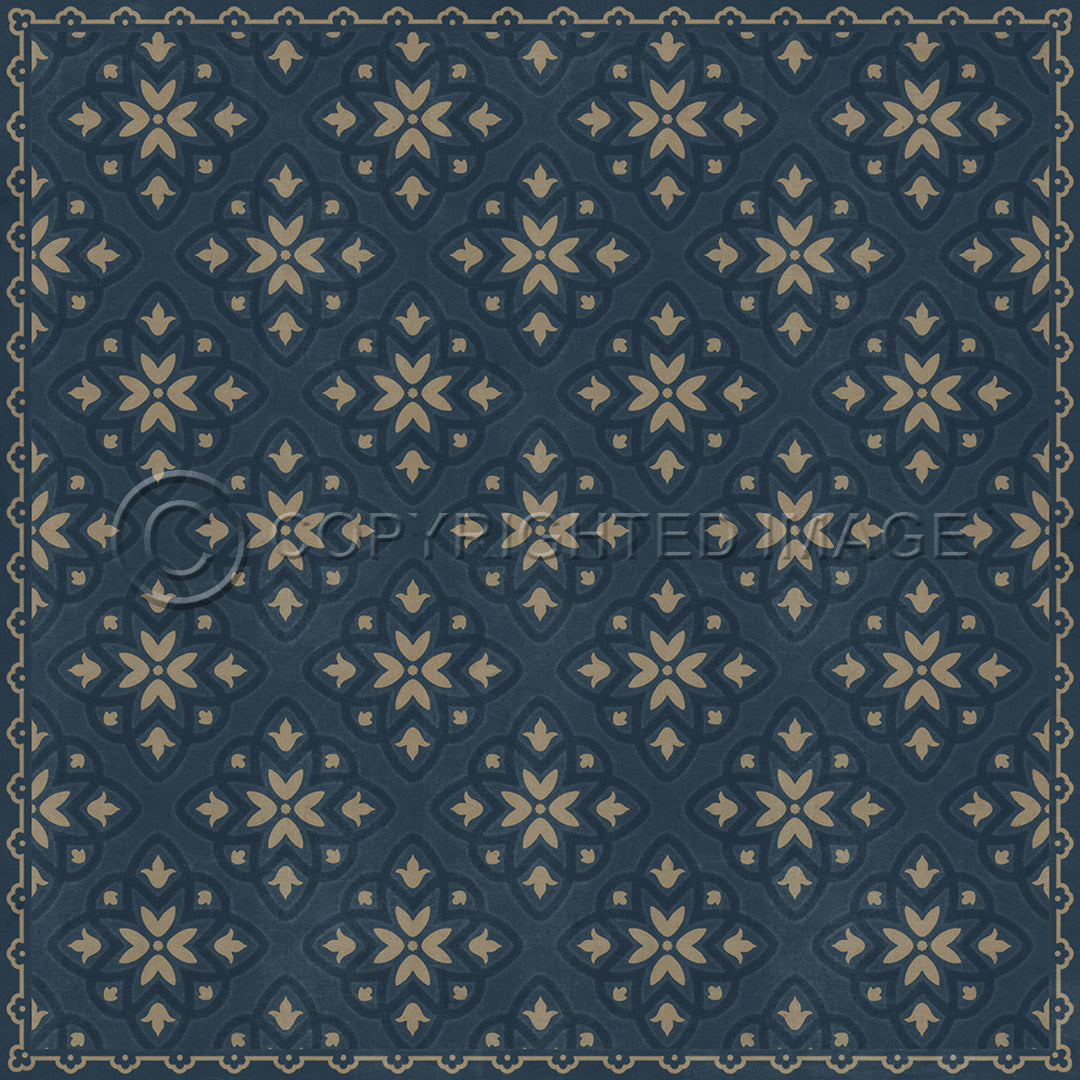 Pattern 45 Indigoticus        36x36