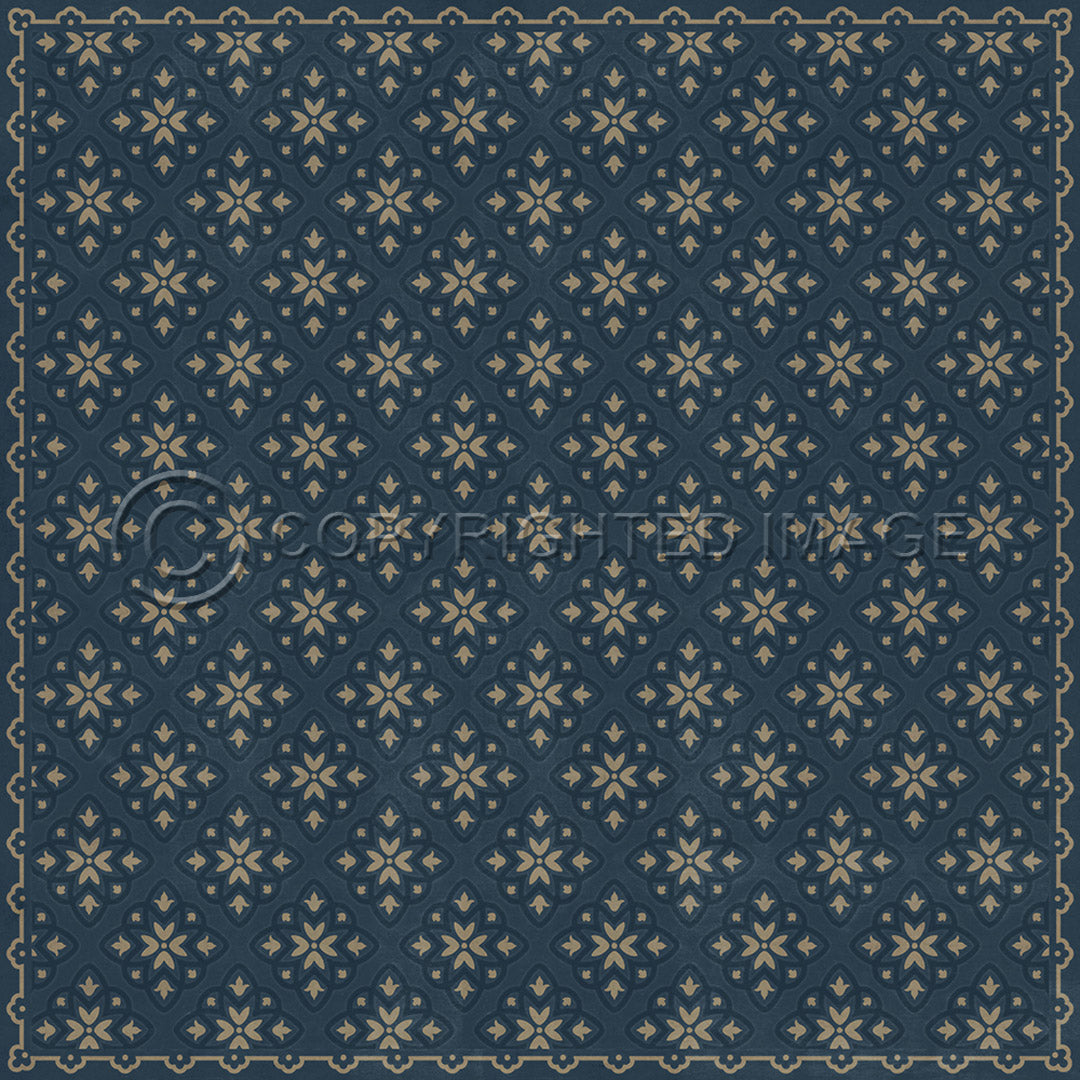 Pattern 45 Indigoticus        120x120
