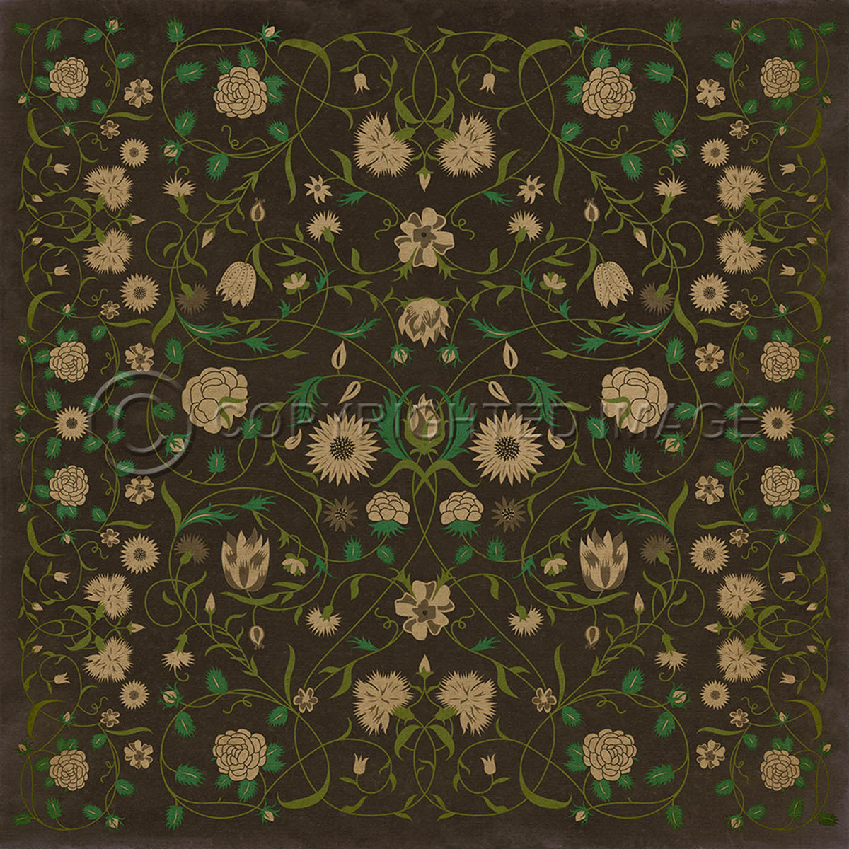 Floral Emma 120x120
