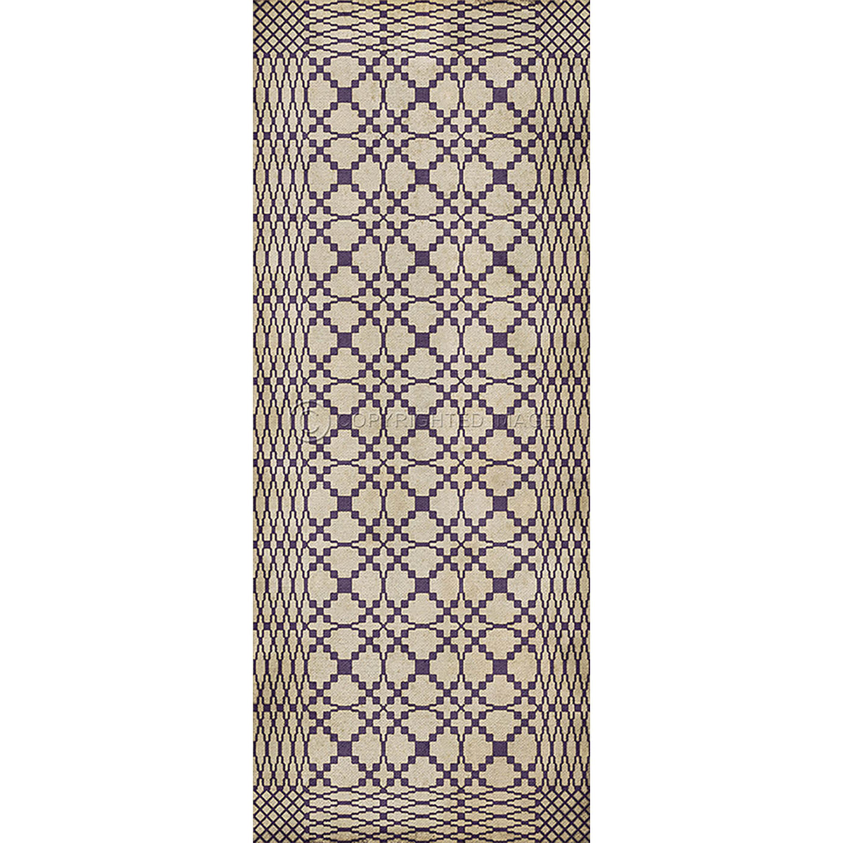 Woven Louisa Est 1742 36x90