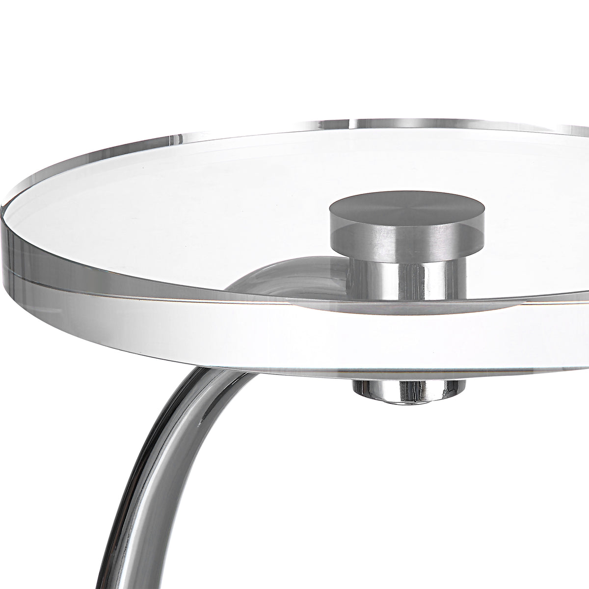 Waveney Nickel Drink Table