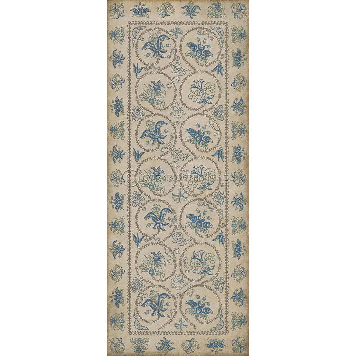 Crewelwork Harvestbell 36x90