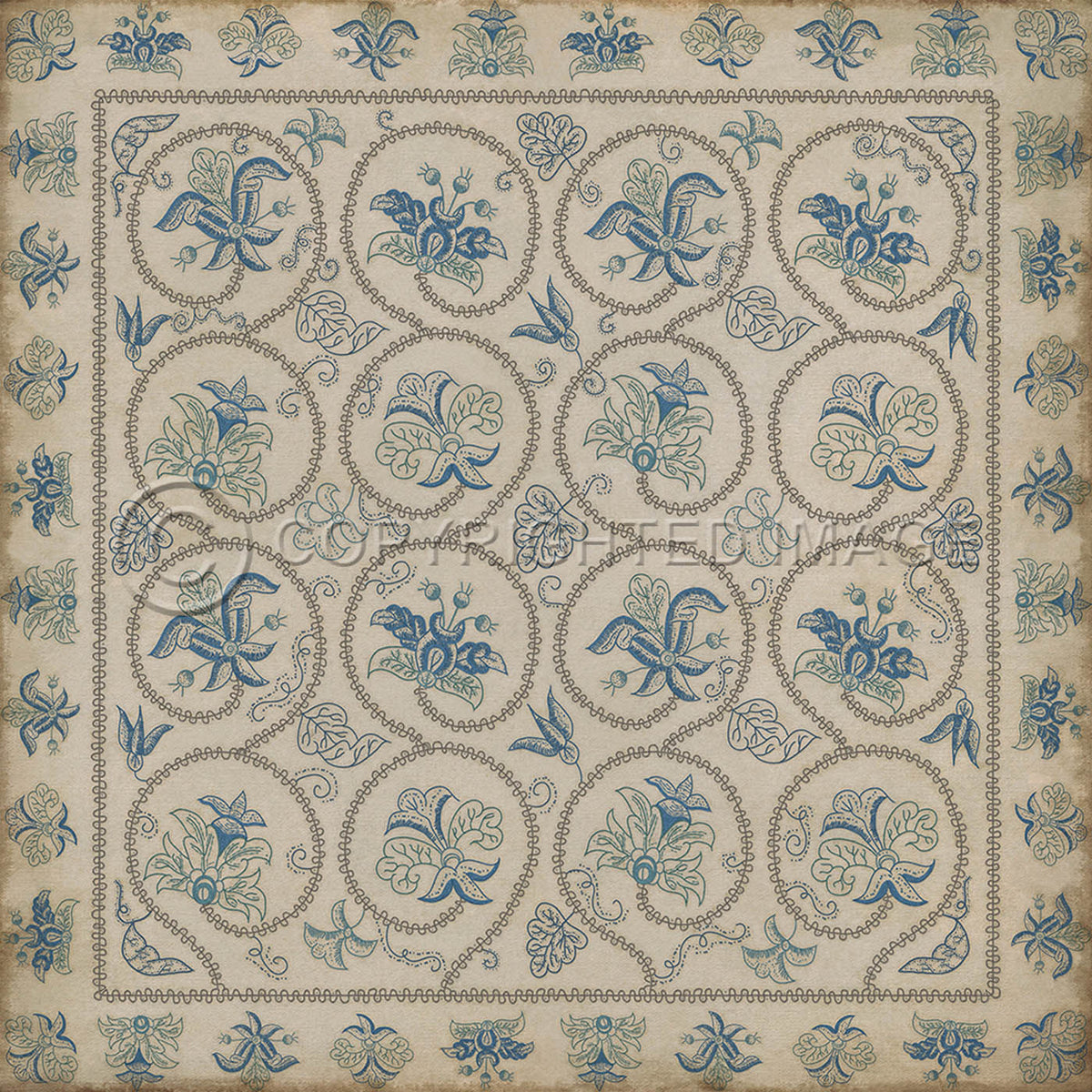 Crewelwork Harvestbell 96x96