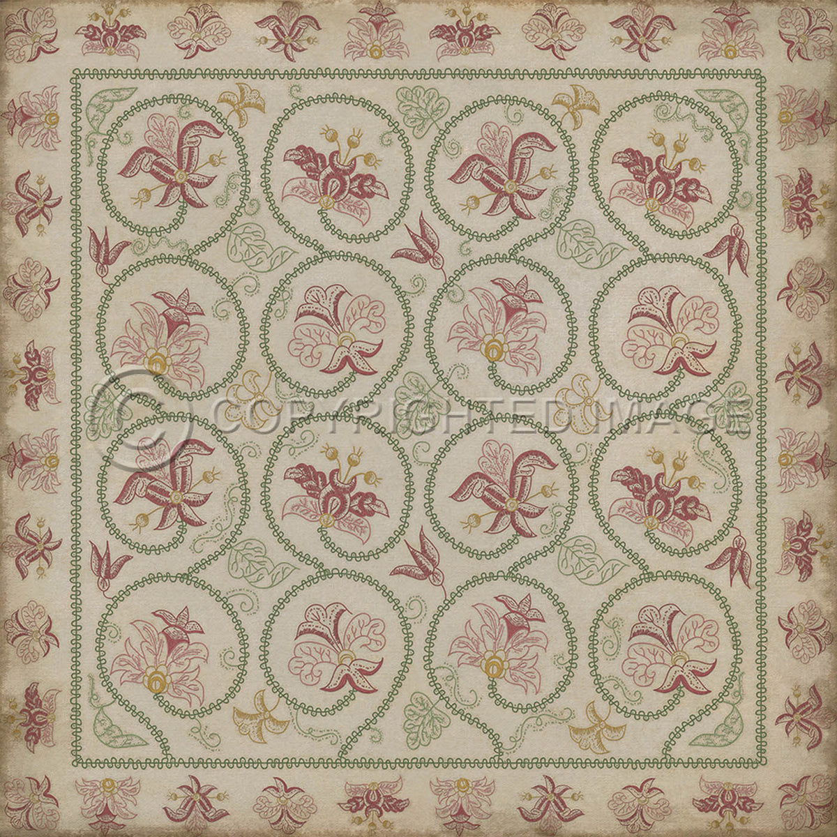 Crewelwork Rose Campion 96x96