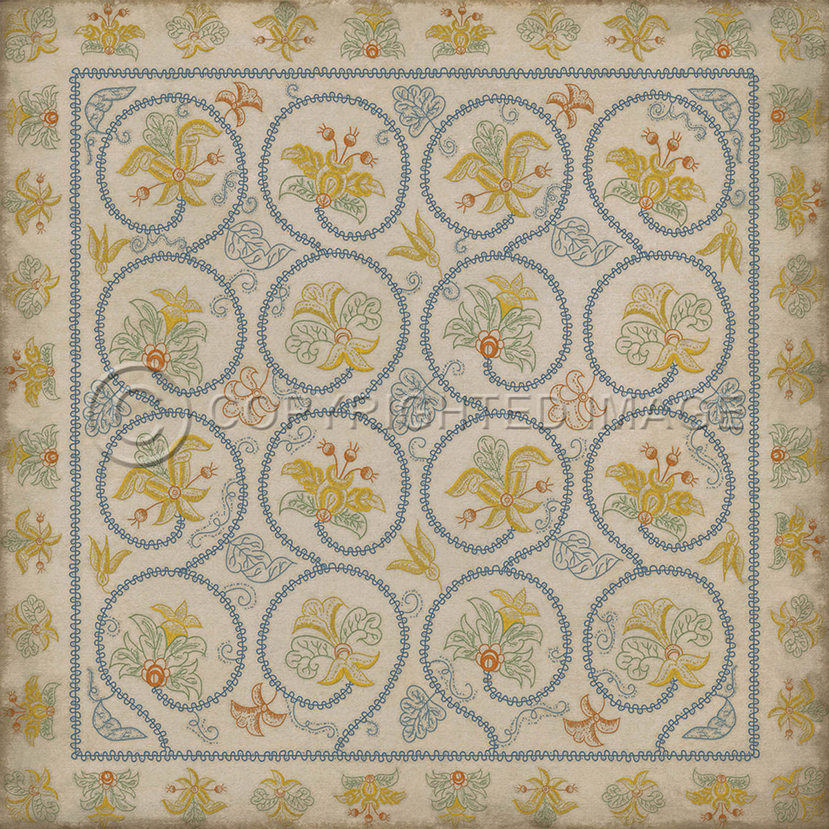 Crewelwork Sweetflag 120x120