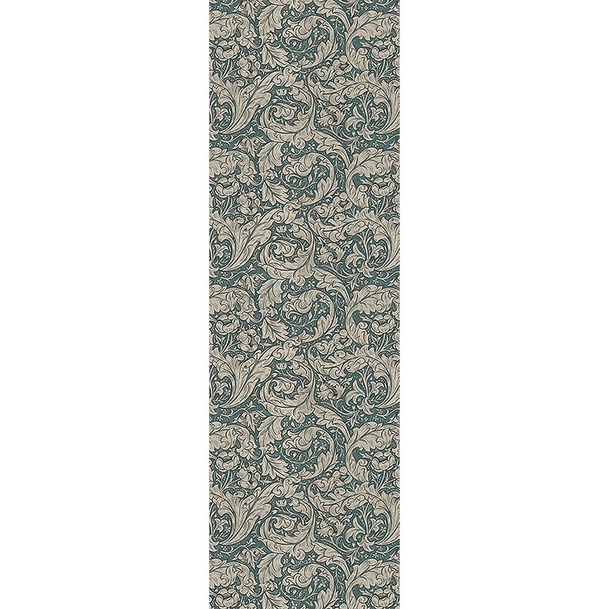 Bachelors Button  Mineral and Linen 36x115