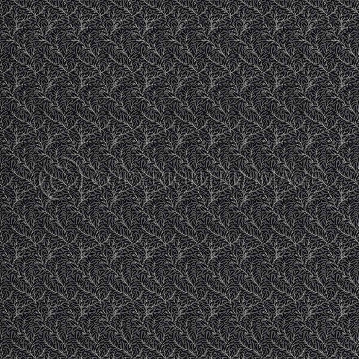 Willow Bough  Black 120x120
