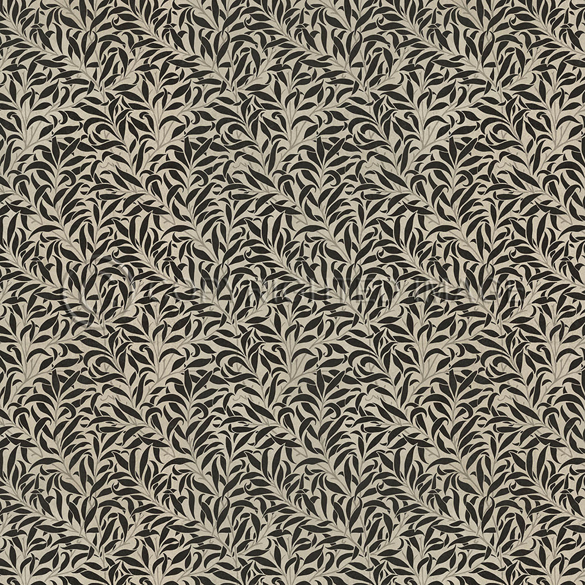 Willow Bough  Hemp and Black 48x48