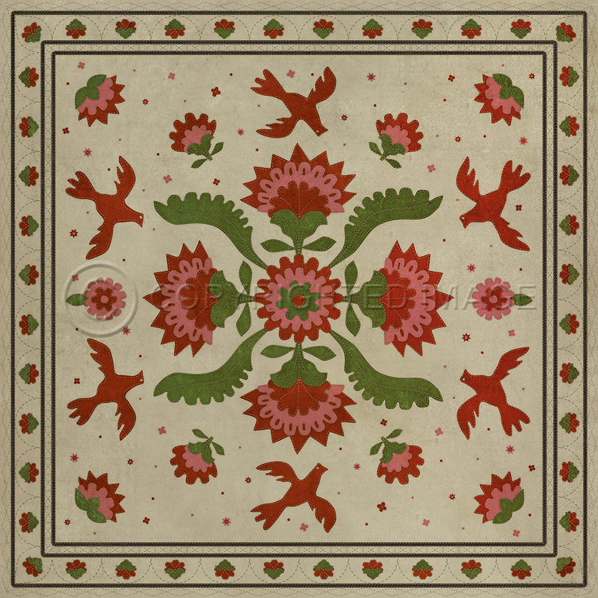 Applique The Frolic 60x60