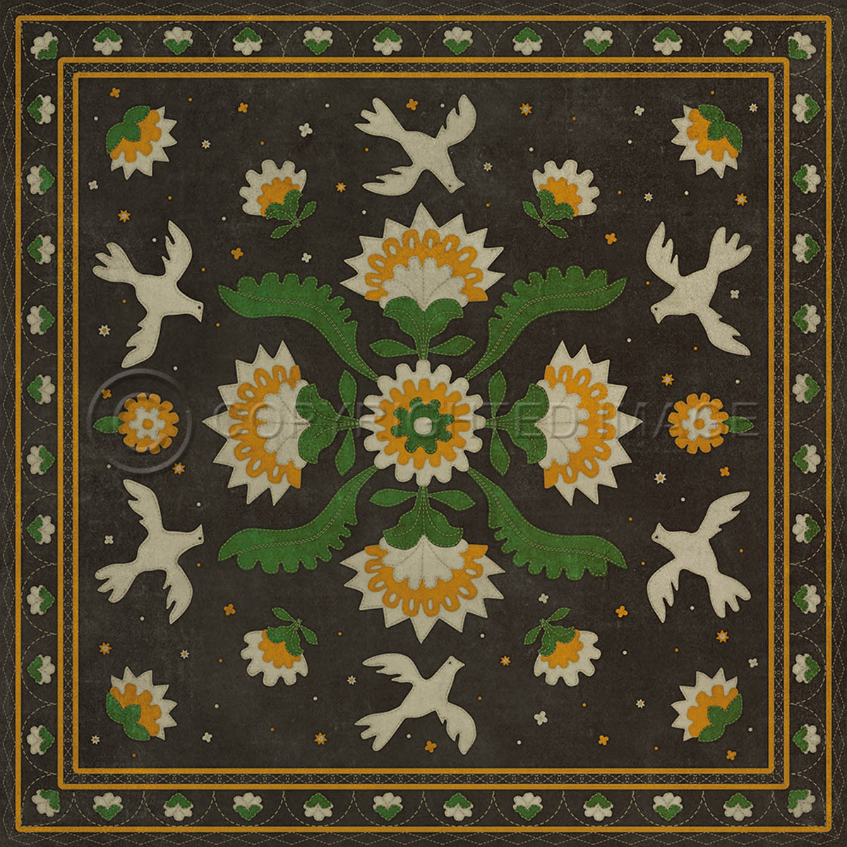 Applique The Greenest Dells 96x96