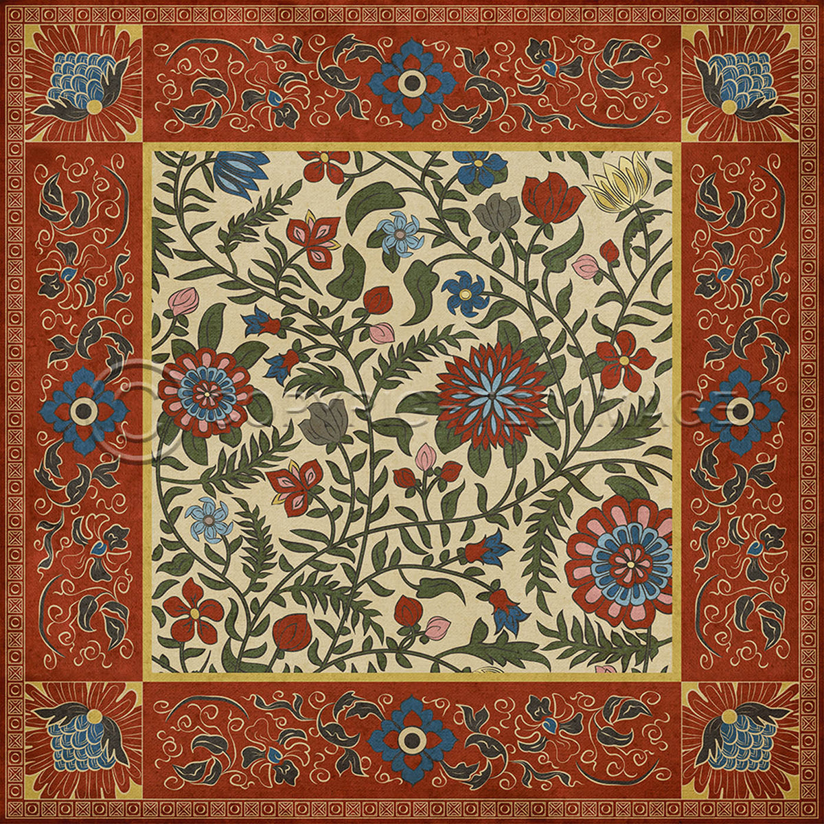 Indian Quilt Delhi 60x60