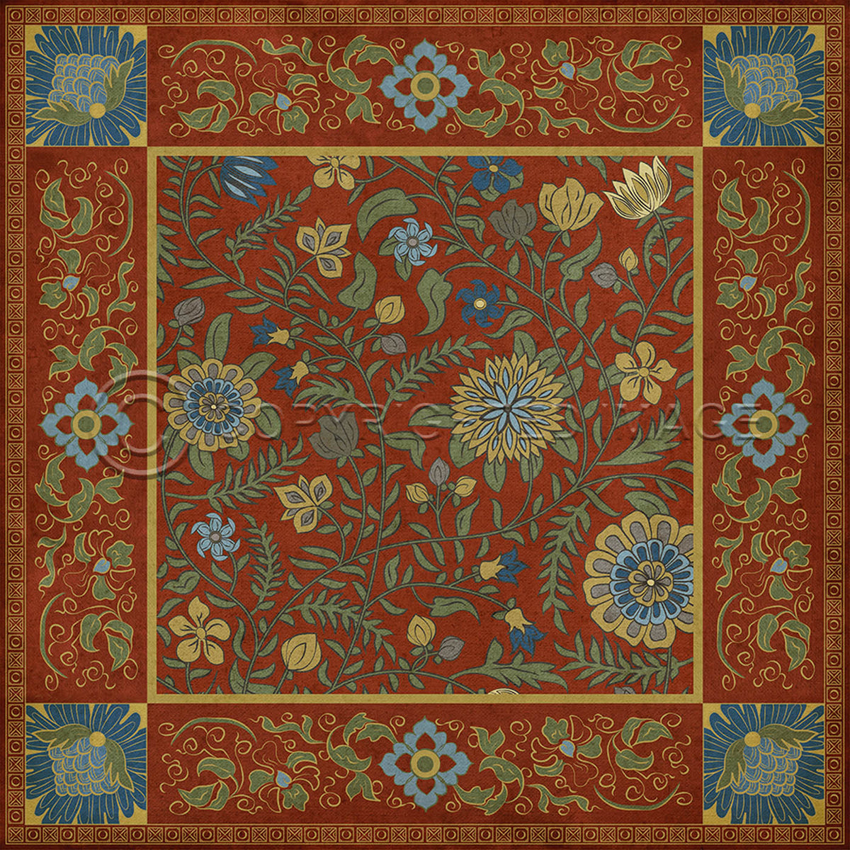 Indian Quilt Pondicherry 48x48