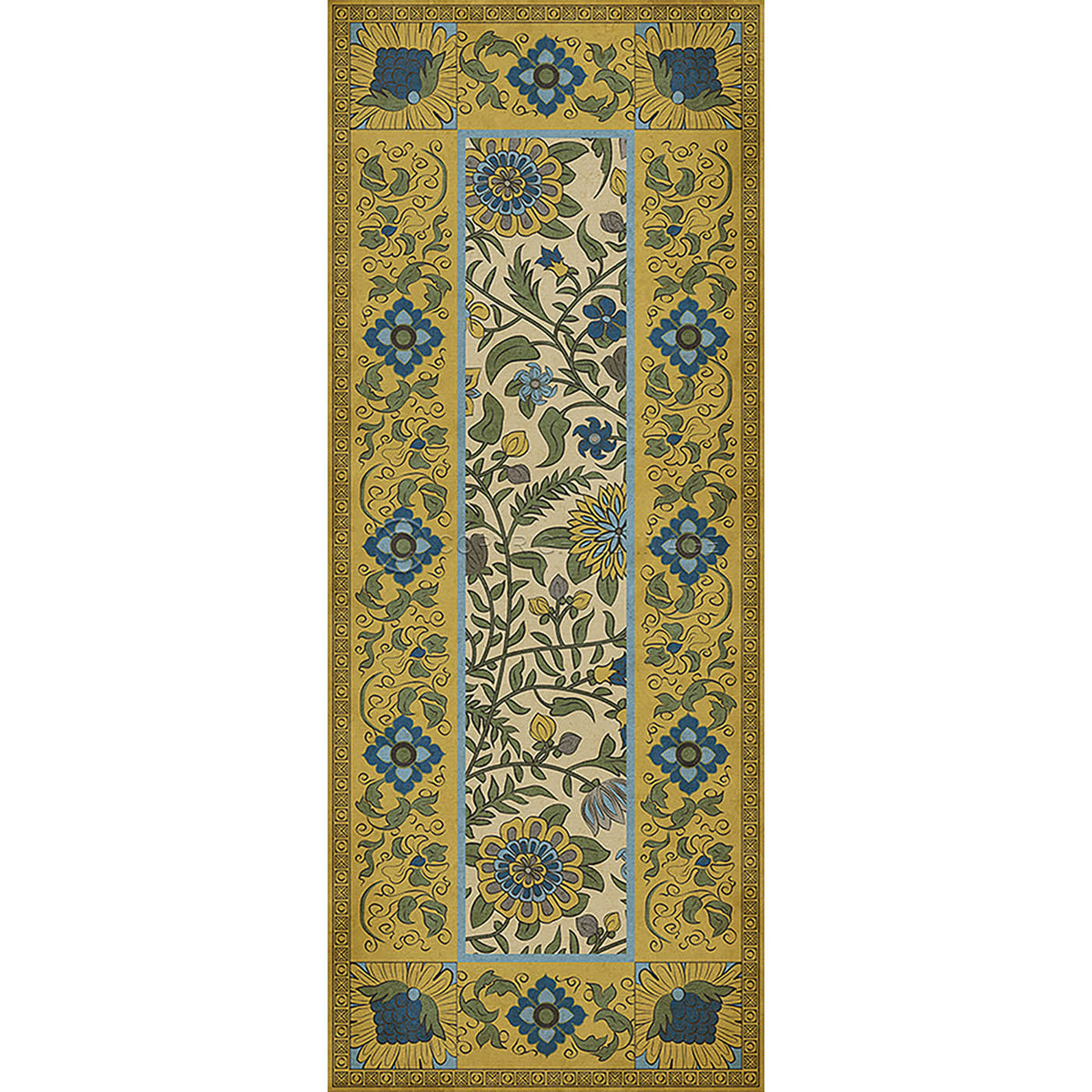 Indian Quilt Sanganer 36x90