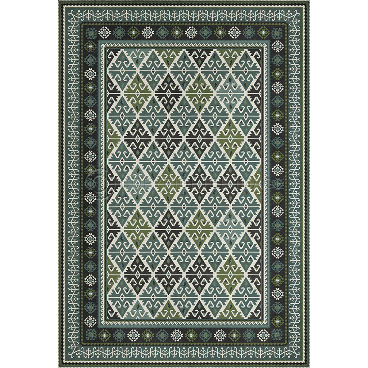 Burdock and Star Evergreen 70x102