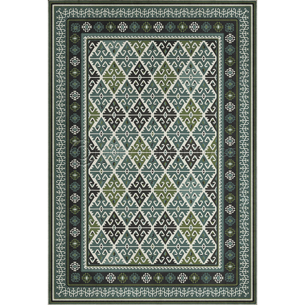 Burdock and Star Evergreen 96x140