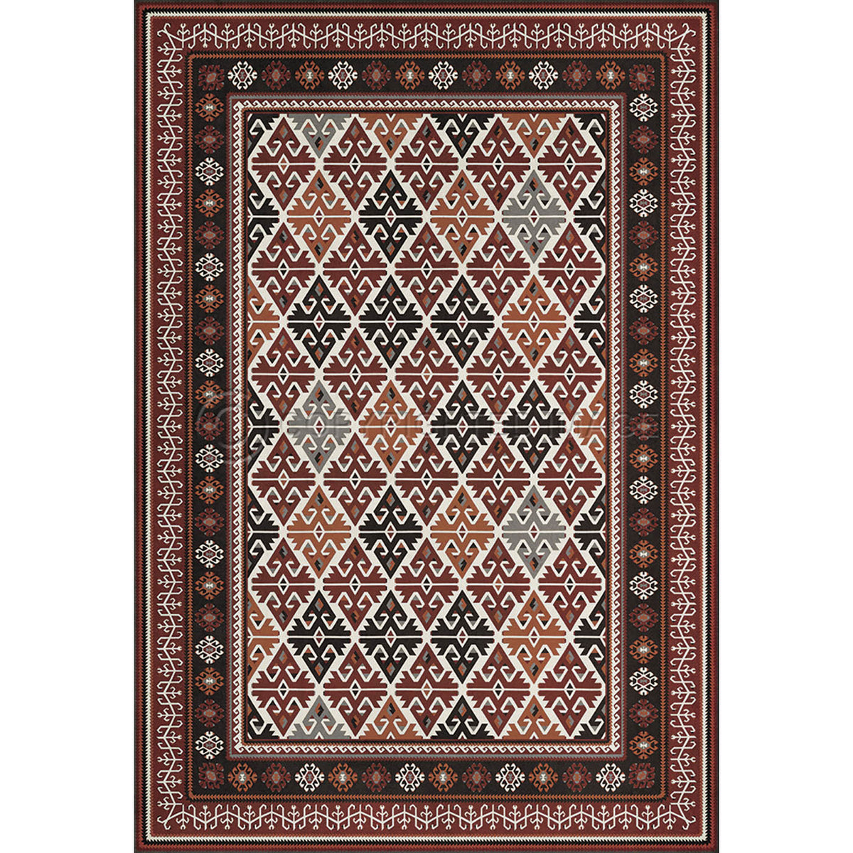 Burdock and Star Russet and Spice 70x102