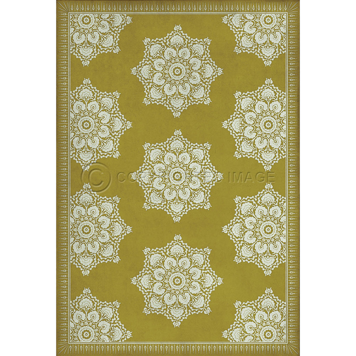 Indian Loop  Mustard 52x76