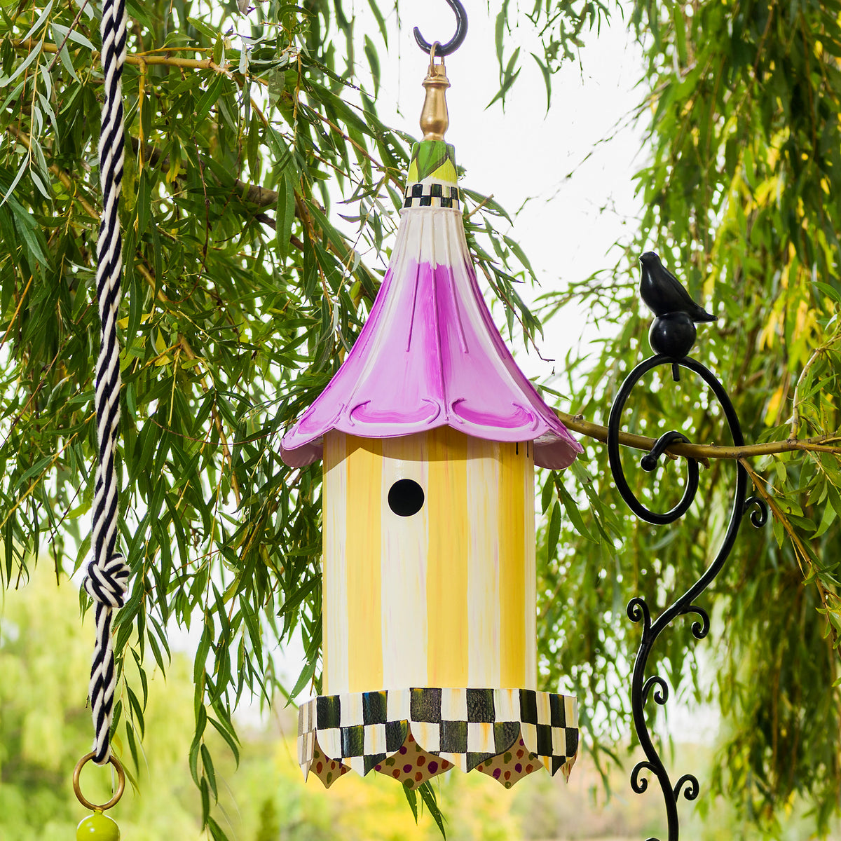 Morning Glory Birdhouse
