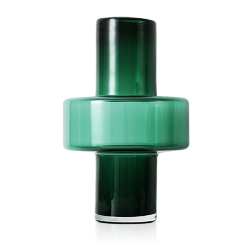 Modern Green Glass Vase