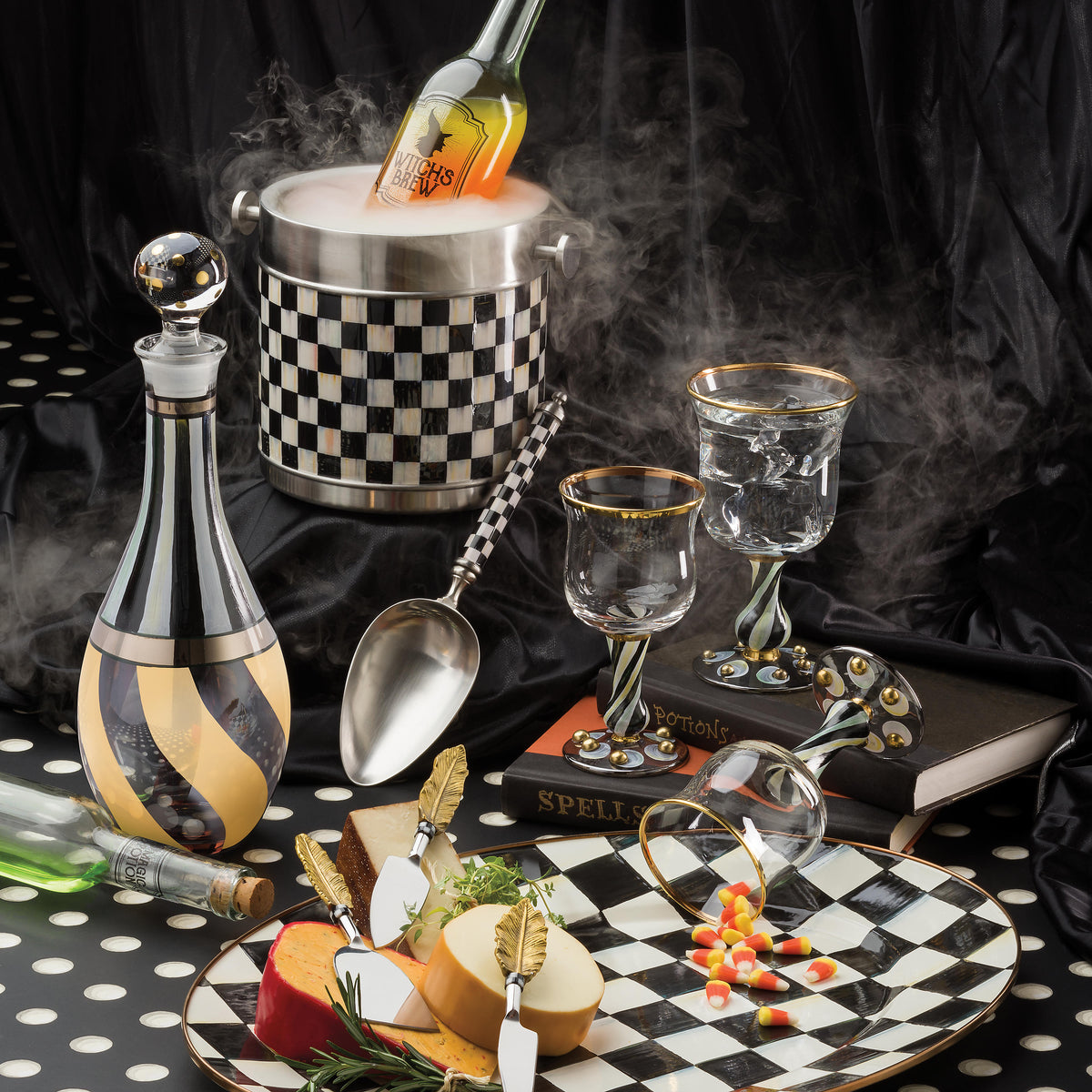 3260 Ice Bucket - Courtly Check