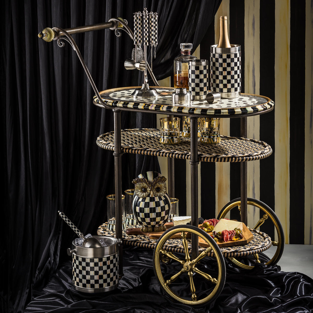 3260 Wine Cooler - Courtly Check