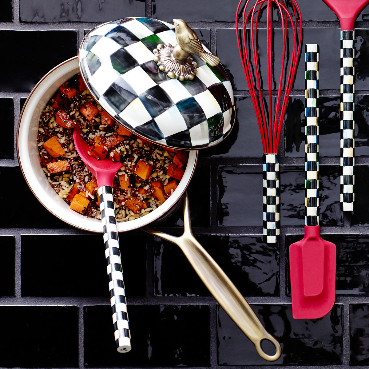 Courtly Check Spoon - Red