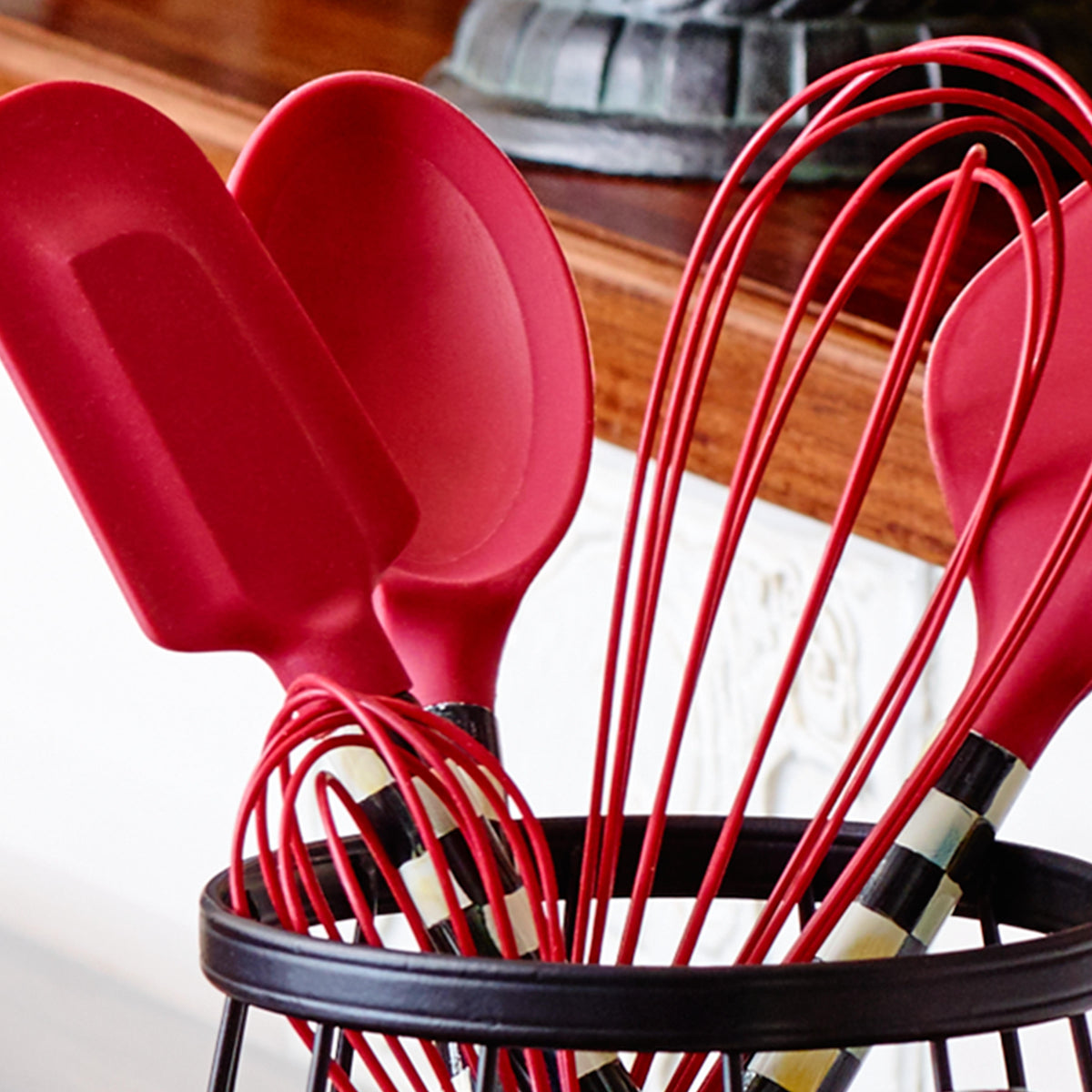 Courtly Check Spoon - Red