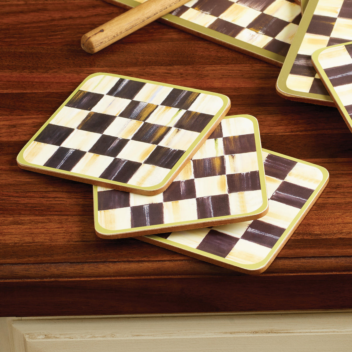 Cork Back Coasters - Set of 4