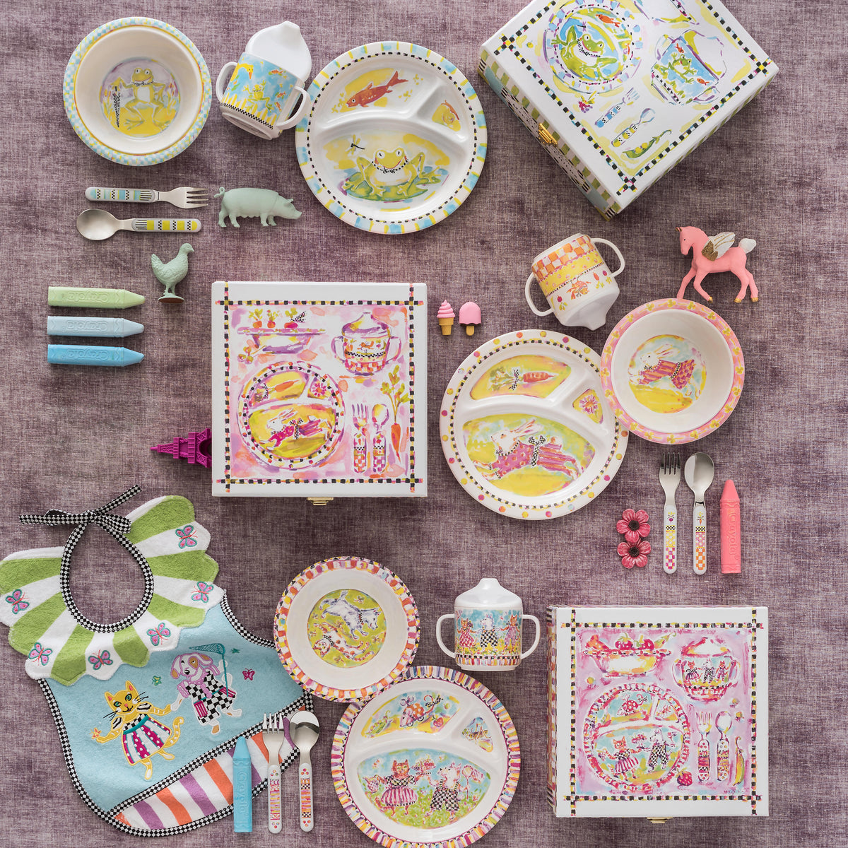 Toddler.s Dinnerware Set - Frog
