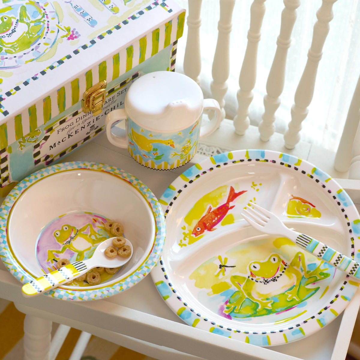 Toddler.s Dinnerware Set - Frog