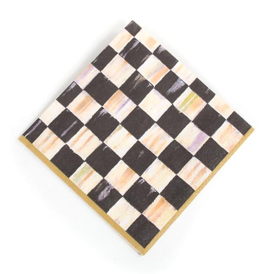 Courtly Check Paper Napkins - Luncheon