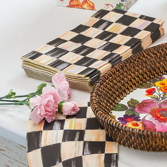 Courtly Check Paper Napkins - Guest