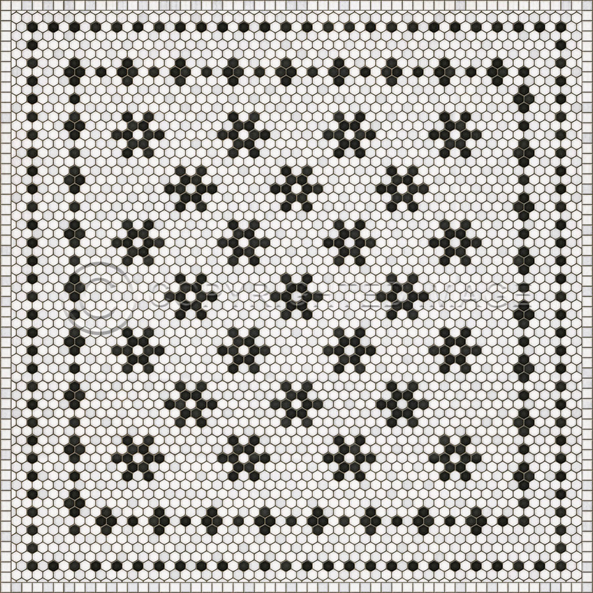 Mosaic B Clemont Avenue 60x60
