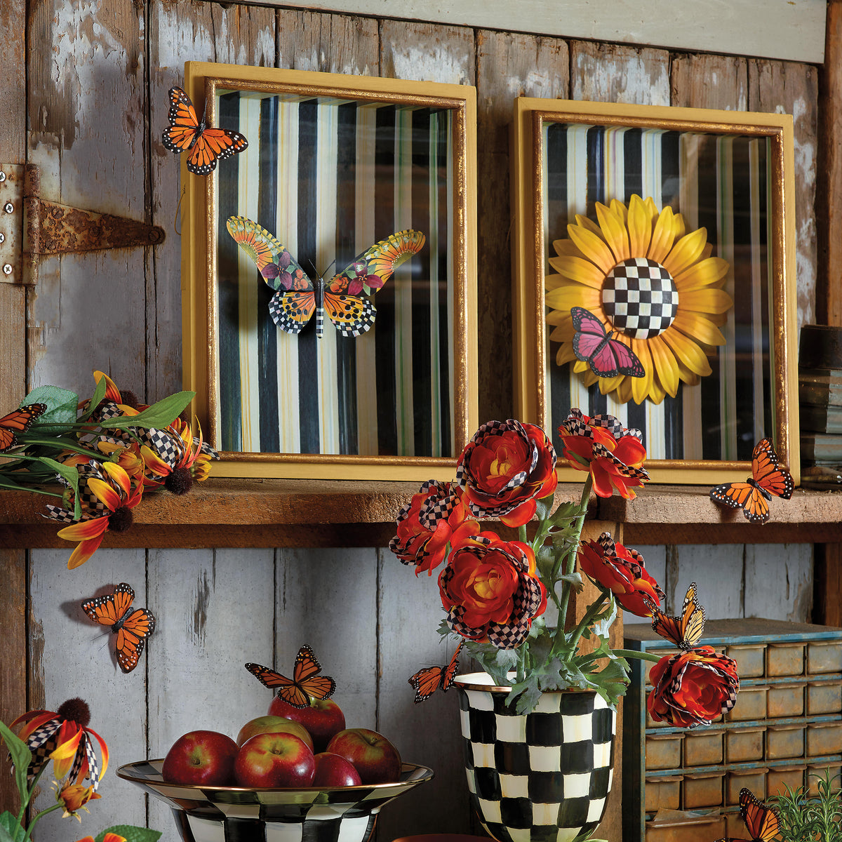 Sunflower Shadow Box