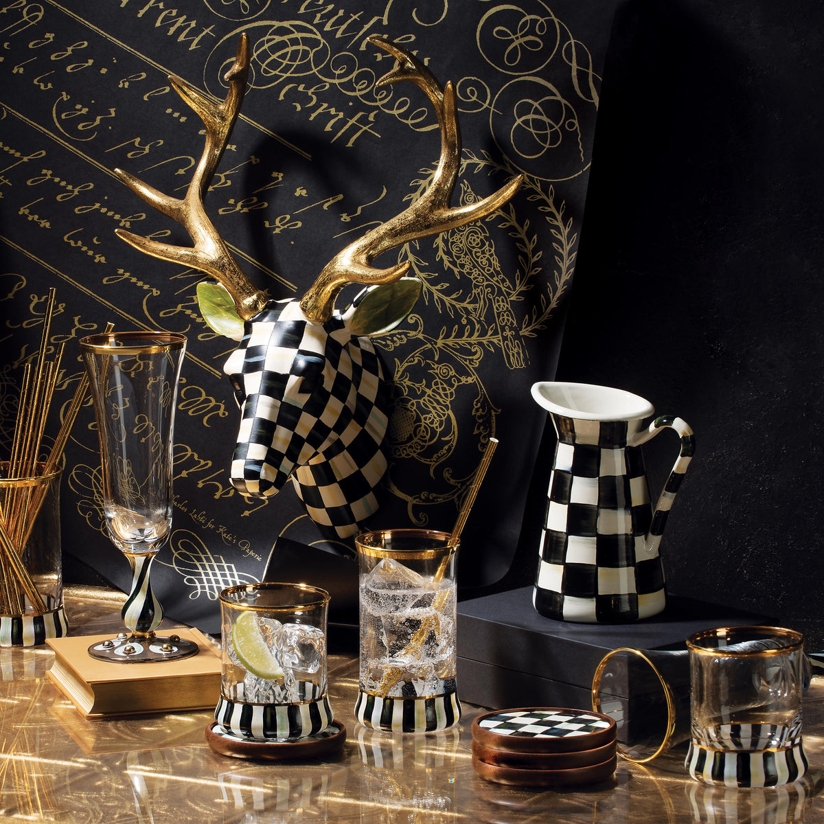 Courtly Check Small Deer