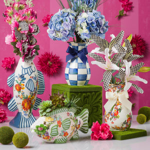 Royal Check Hydrangea - Blue