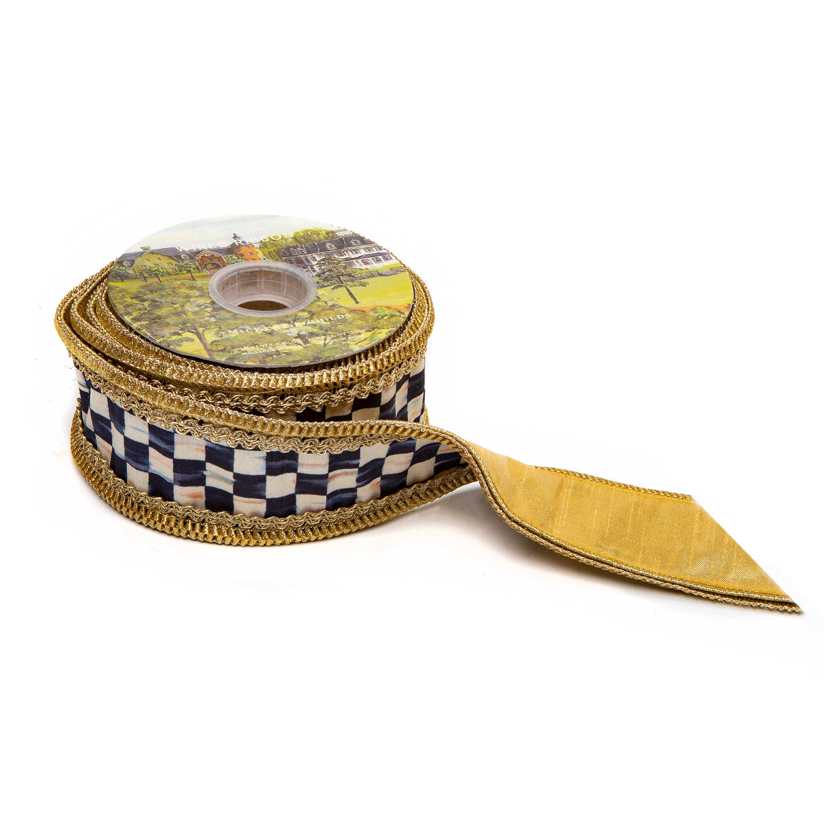 2.5" Courtly Check Filigree Ribbon