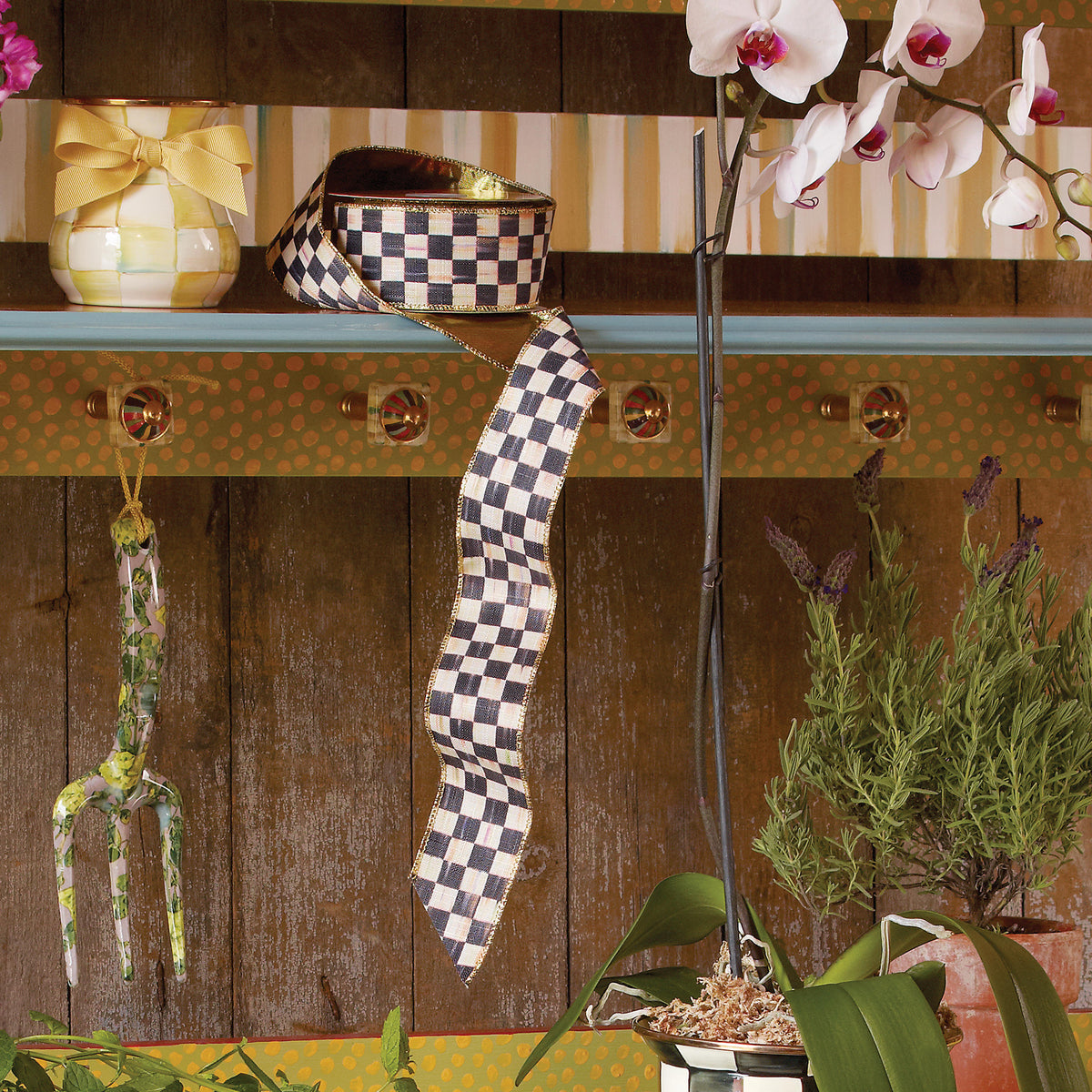 Courtly Check 2" Ribbon