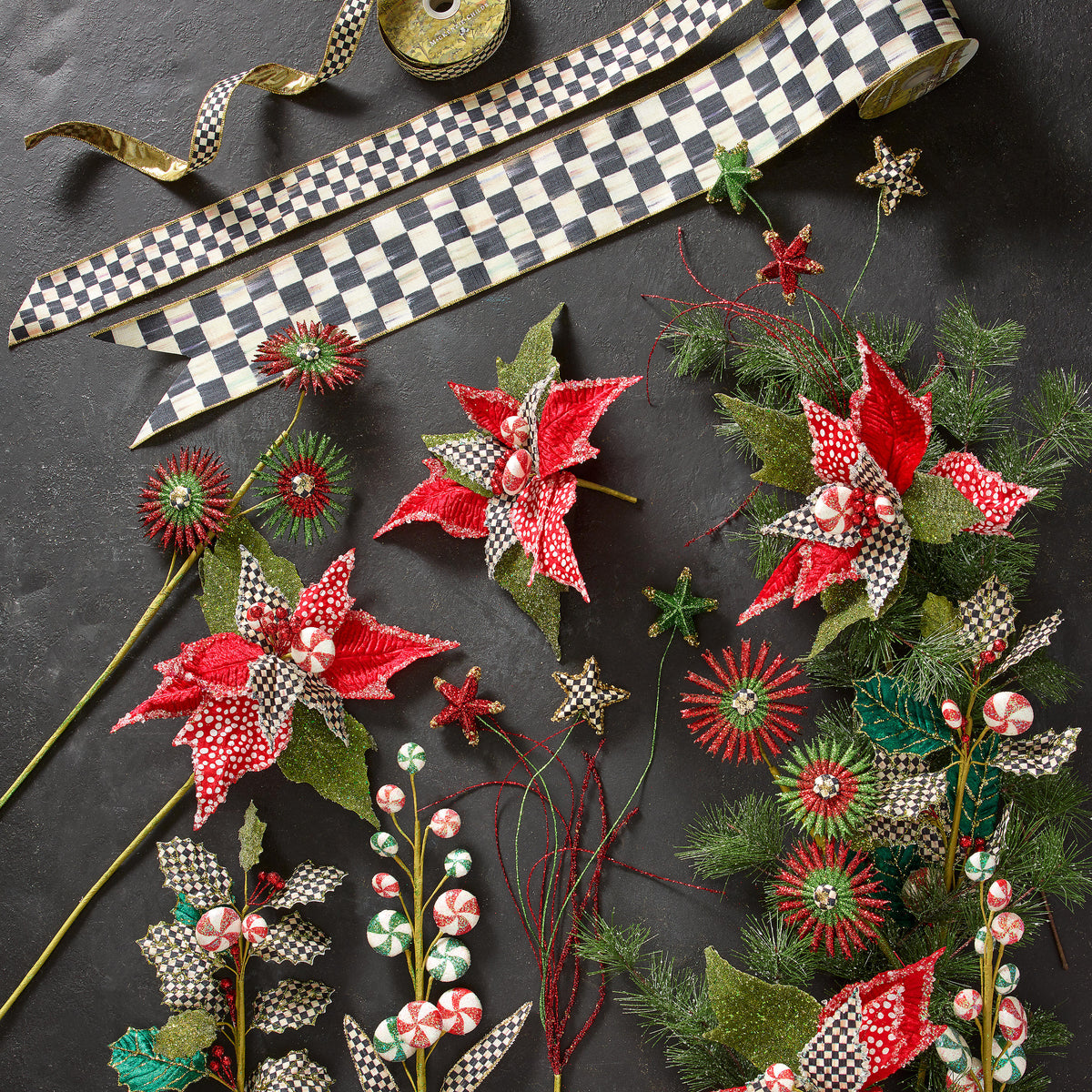 Courtly Check 1" Ribbon