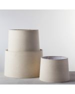 13" Natural Linen Lamp Shade