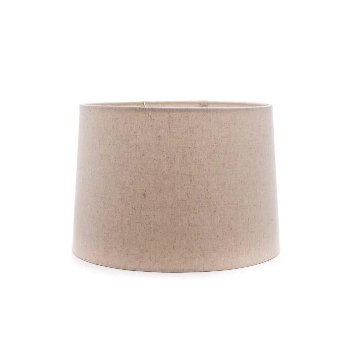 13" Natural Linen Lamp Shade