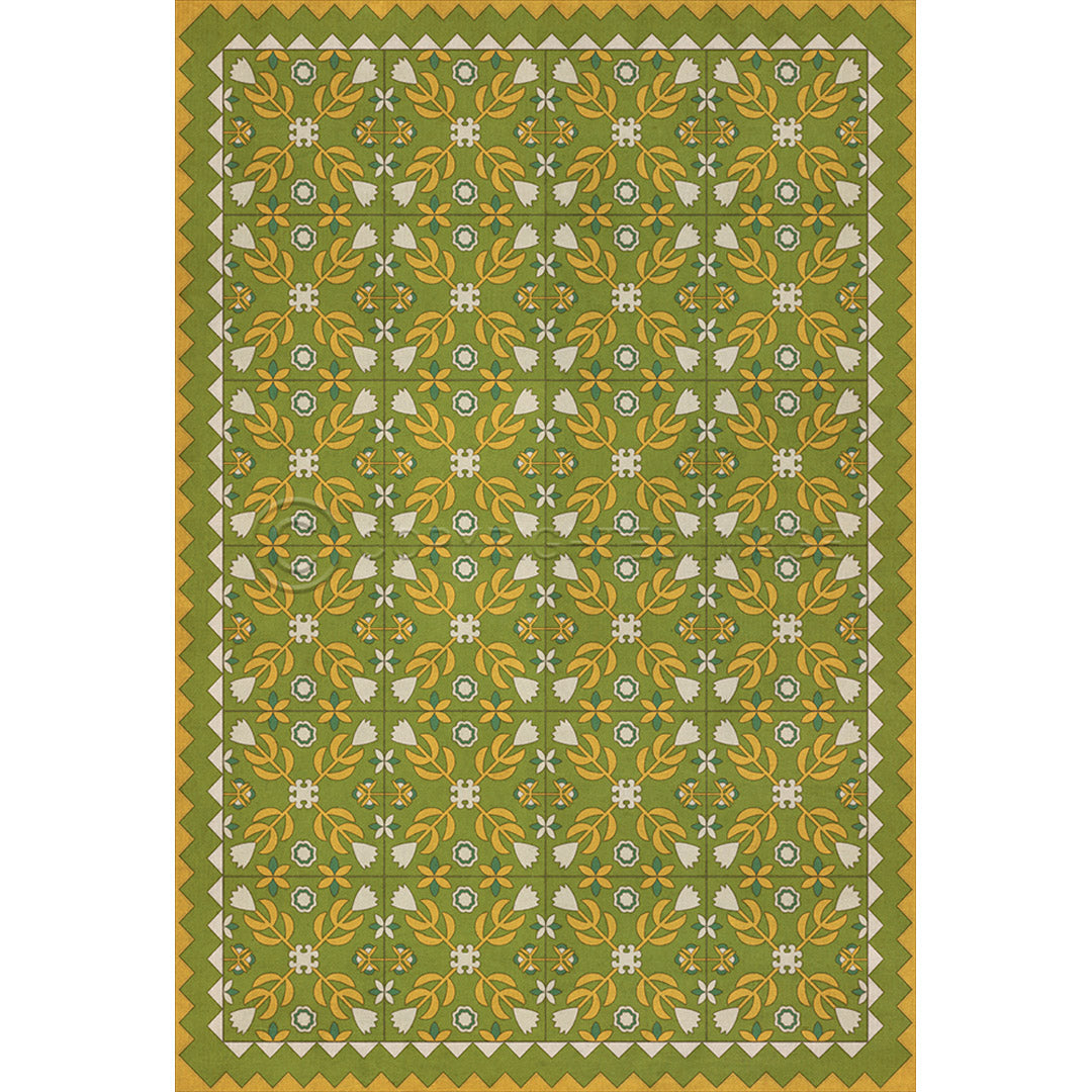 Floral Quilt First Day of Spring 38x56