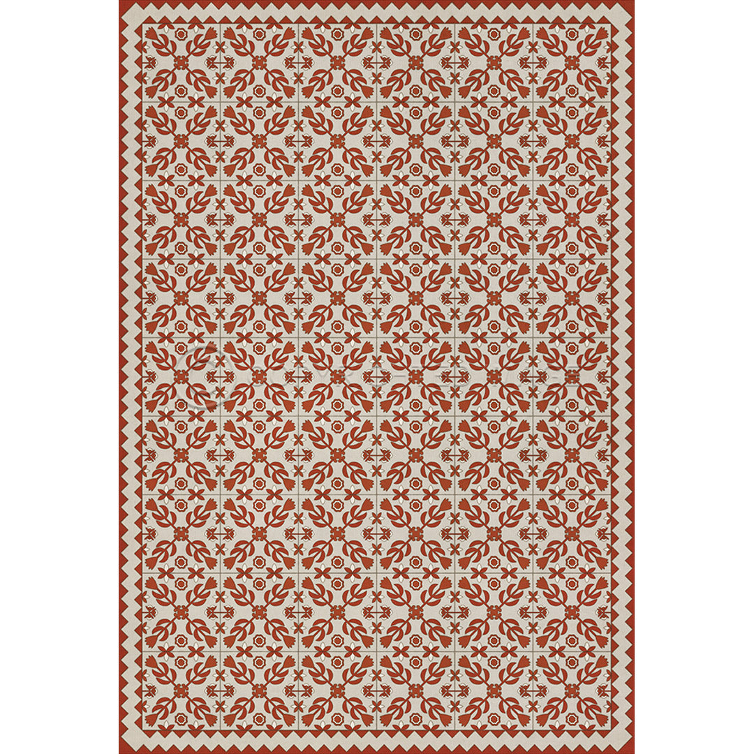 Floral Quilt This Old Village 52x76