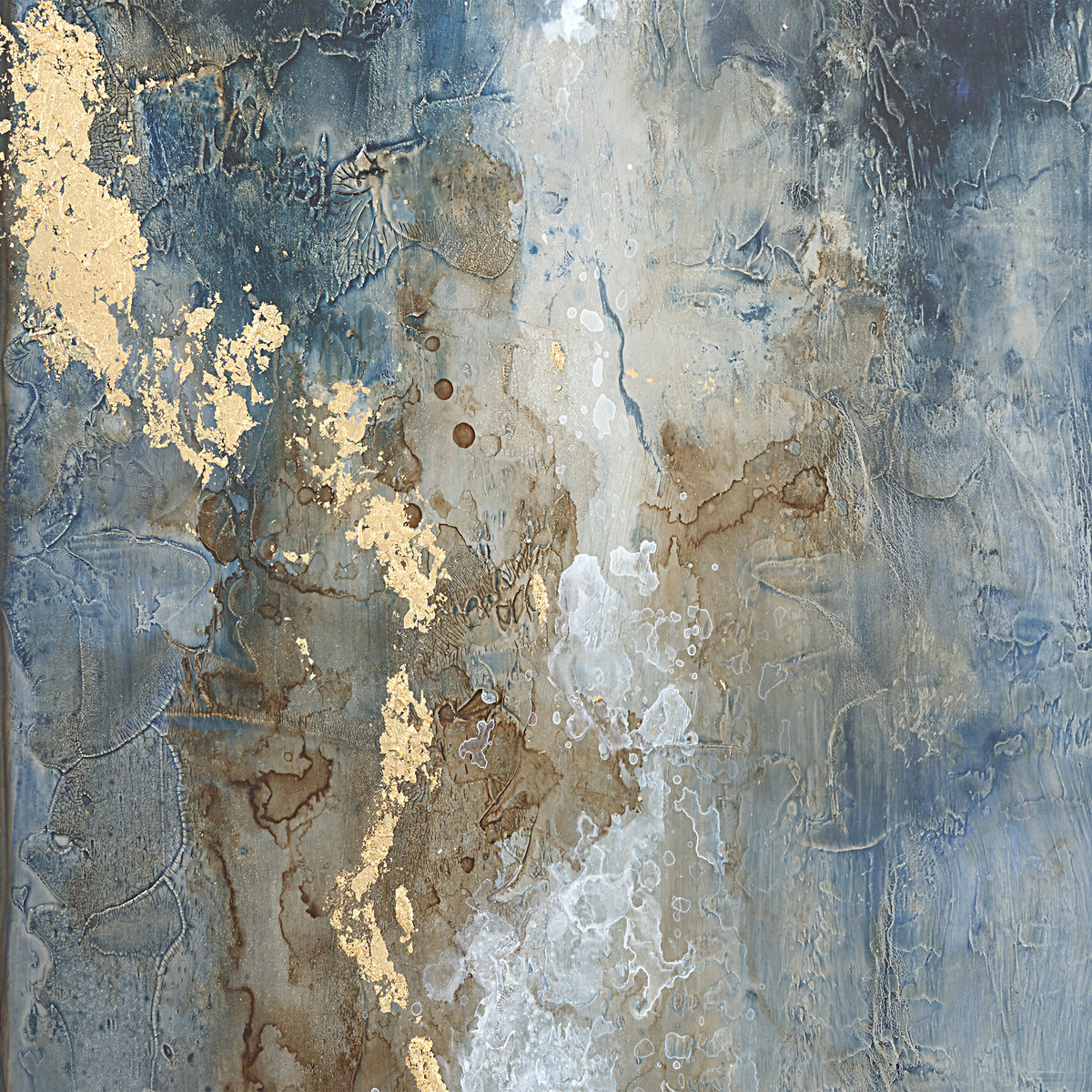 Rendezvous Hand Painted Abstract Art