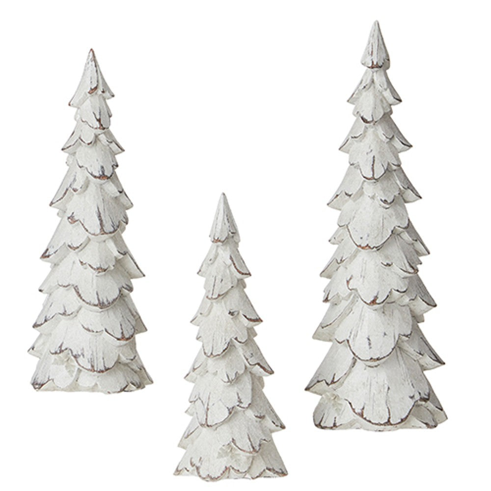 Glittered Distressed Tree