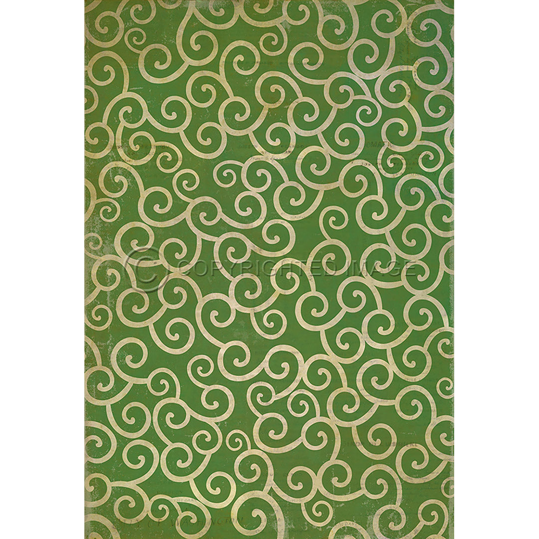 Pattern 04 The Sea of Green     96x140