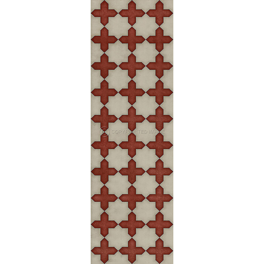 Pattern 23 Dressed in Scarlet      36x115
