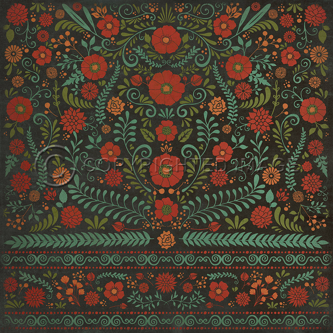 Pattern 36 A garden to walk in    60x60