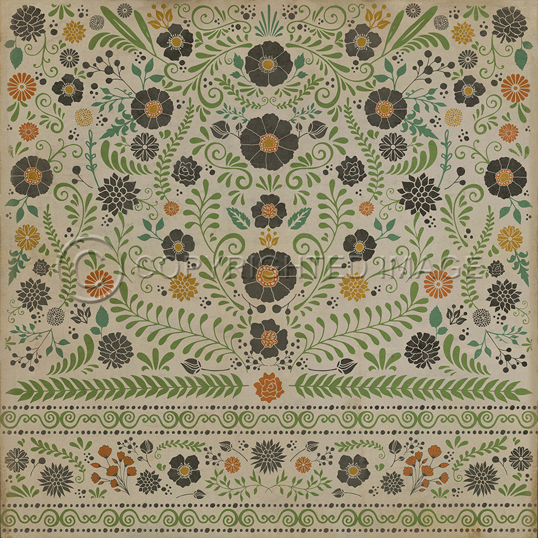 Pattern 36 Prettiest Weeds       72x72