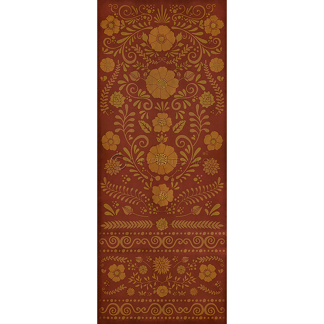 Pattern 36 The Red Carpet      36x90